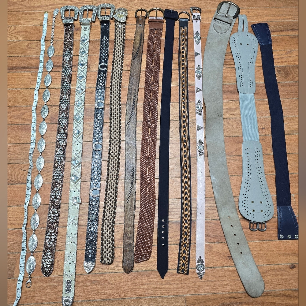 Assorted Stylish Belts Collection - Picture 2 of 2